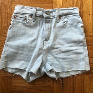 Levi’s High Rise Shorts